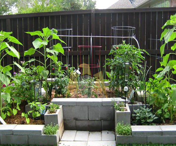 بهترین طراحی گلخانه با بلوک سبک