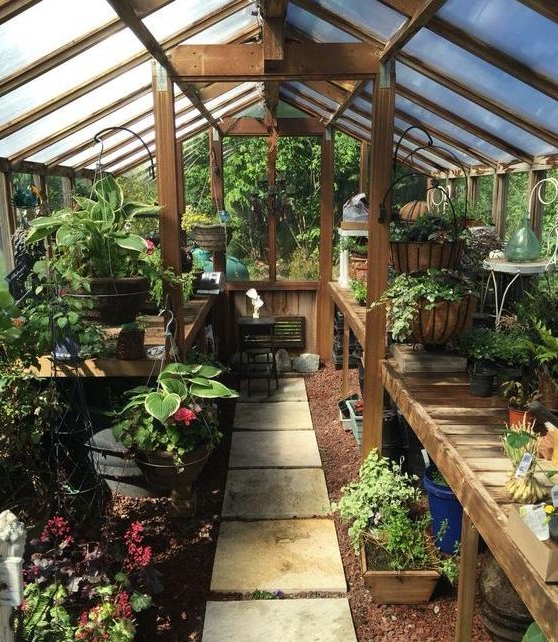 بهترین طراحی گلخانه با بلوک سبک