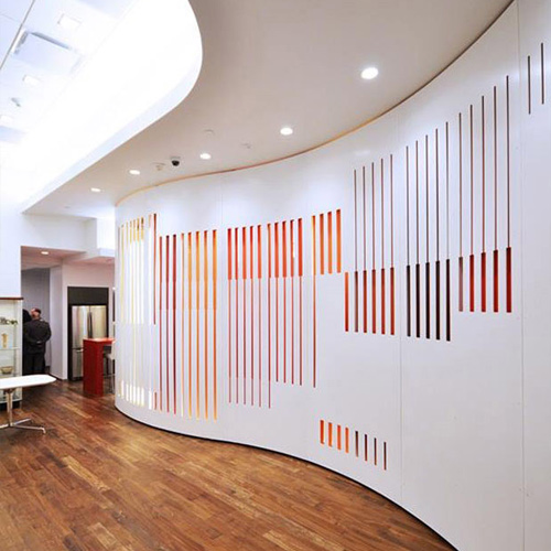 بلوک سبک و امکان ایجاد دیوارهای منحنی